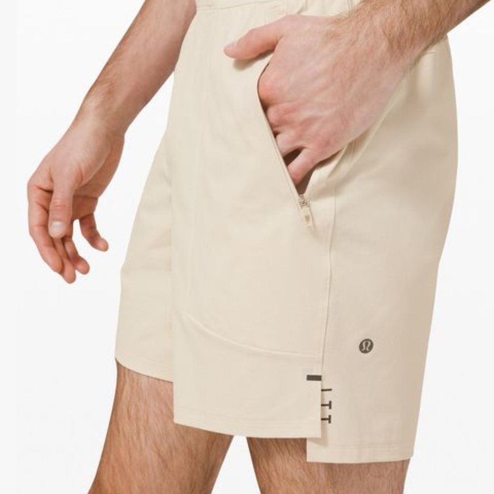 Lululemon License To Train Shorts Linerless L White Opal